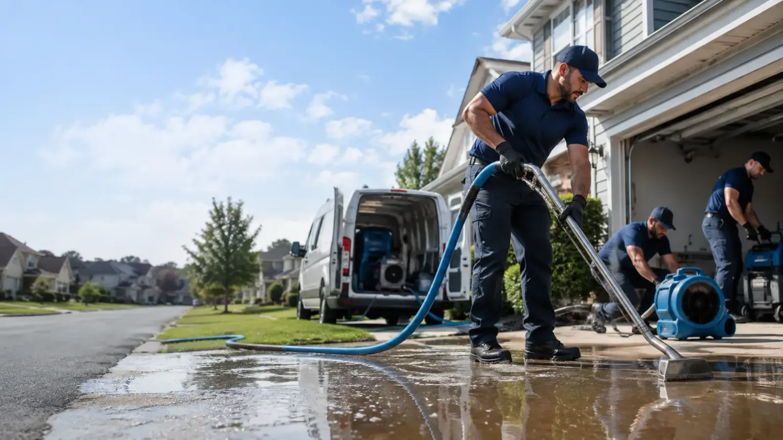 Flood Damage Restoration in Catlin, IL